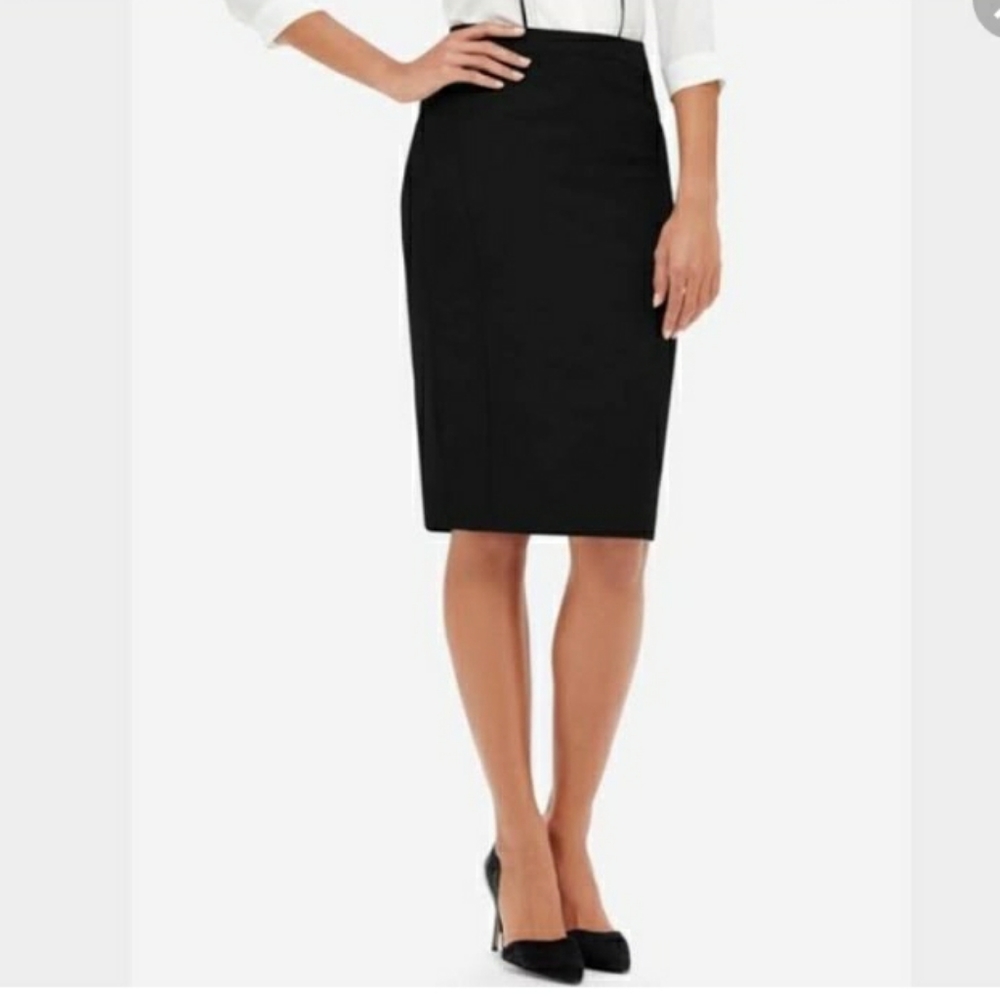 The Limited Black Collection Lined side zip Skirt